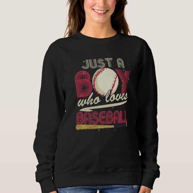 Sweatshirt Baseball Player Boys Sport Baseball Catcher Baseba (Devant)