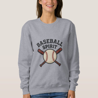 Sweatshirt Baseball Spirit - Design Logo sportif classique