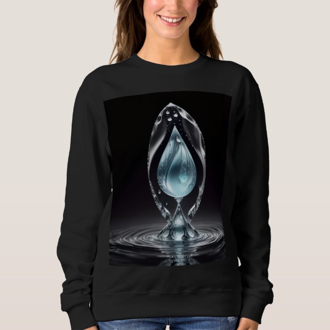 Sweatshirt basique pour femmes (Devant)