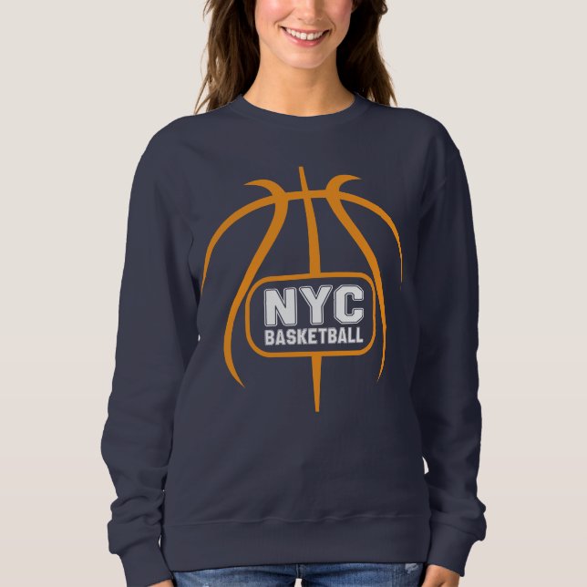 Sweatshirt Basket-ball de New York (Devant)