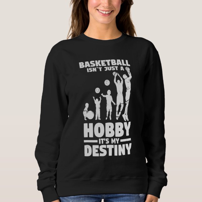 Sweatshirt Basket-ball Évolution (Devant)