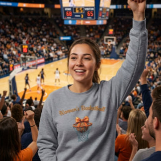 Sweatshirt Basket-ball Féminin Avec Nœud