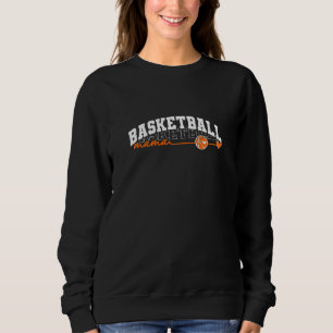 Sweatshirt Basket Ball Mama cadeau de fête des mères pour mam