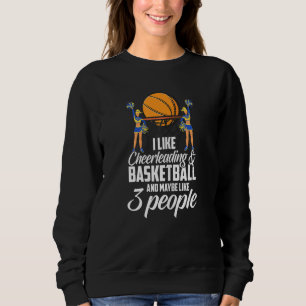 Sweatshirt Basketball Cheer Graphic Femmes Pom-pom girl