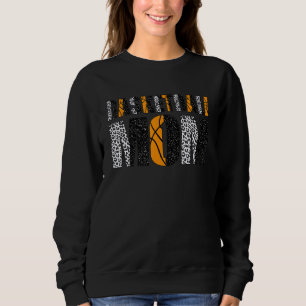 Sweatshirt Basketball Maman Leopard Tee Fête des Mères Ballma