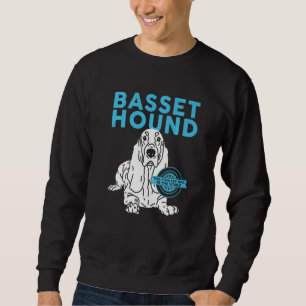 Sweatshirt Basset Hound Le Chien Le Plus Coolle Propriétaire
