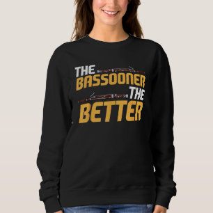 Sweatshirt Basson Bassoniste Le Bassoniste Le Meilleur