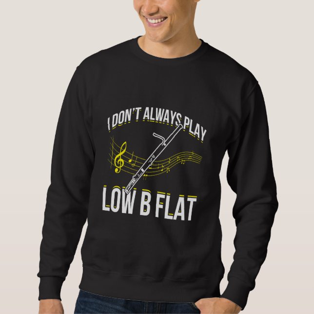 Sweatshirt Bassoon For Bassoon Player Bassoon Musician Bassoo (Devant)