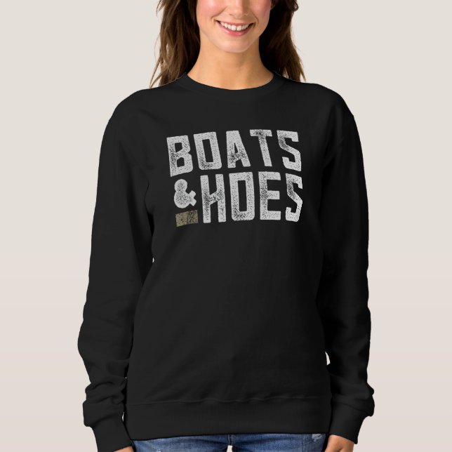 Sweatshirt Bateaux et Hotels - Drôle Amusant Bateau Lover Cad (Devant)