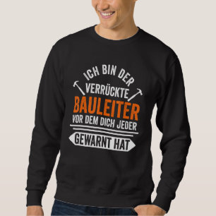 Sweatshirt Bâtiment pour hommes Échelle de construction Const