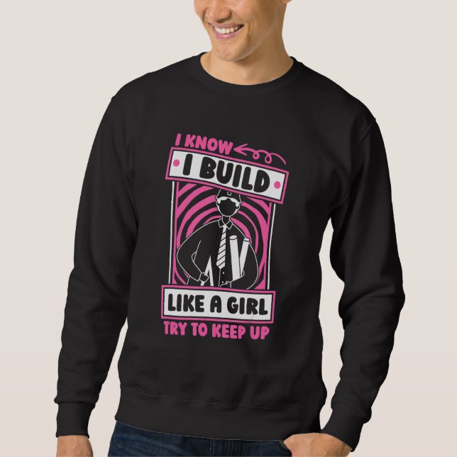 Sweatshirt Bâtiments de la maison de l'architecte   Architect (Devant)