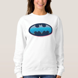 Sweatshirt Batman | Symbole rose et bleu