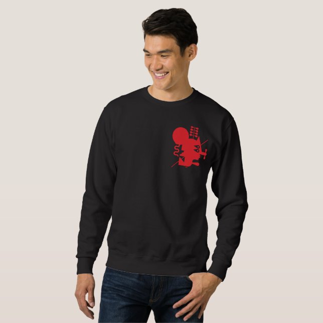 Sweatshirt Batsouris3 S Rd - Awahab Official Artist Merch (Devant entier)