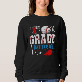 Sweatshirt Batterie de 1ère année Retour à l'école Joueur de 