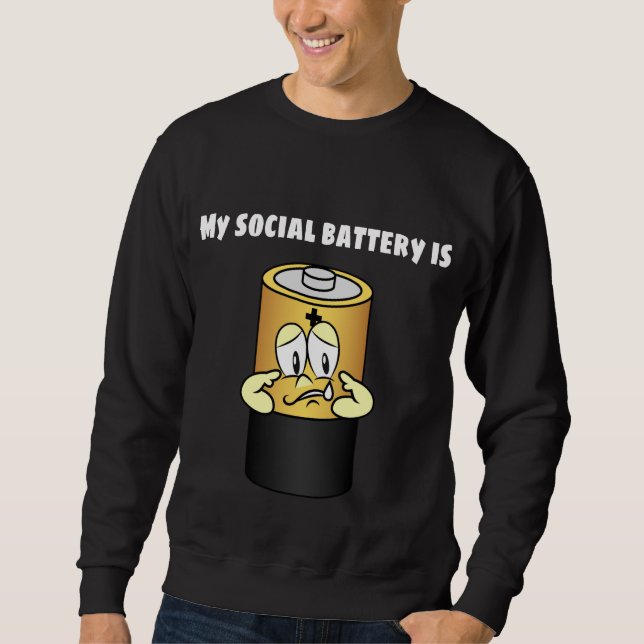 Sweatshirt Battery Icon (Devant)