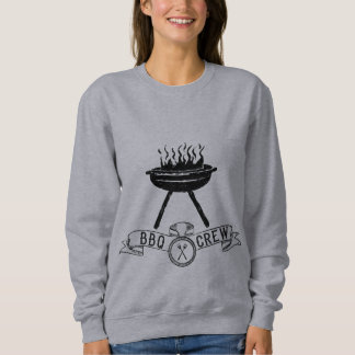 Sweatshirt BBQ Crew rustique vintage