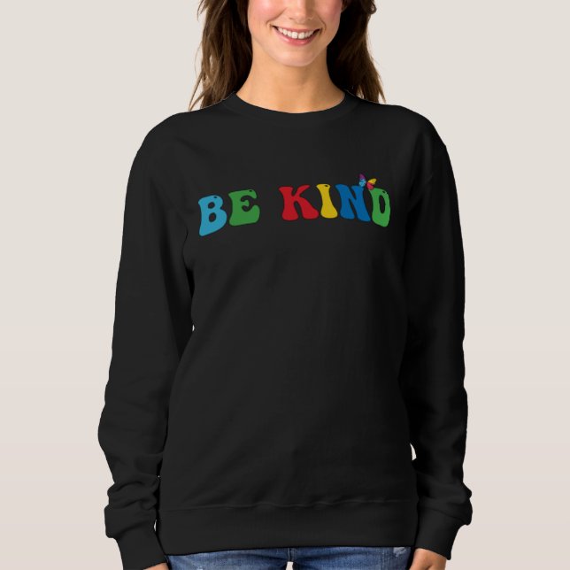 Sweatshirt Be Kind Gnomes Autism Awareness Gnome Autism For K (Devant)