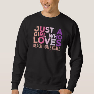 Sweatshirt Beach Volleyball Appareils Volleyball Joueur Sport