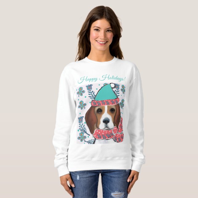 Sweatshirt Beagle (Devant entier)