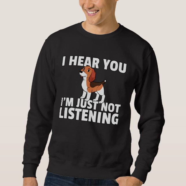 Sweatshirt Beagle Dog For Beagle Owner (Devant)