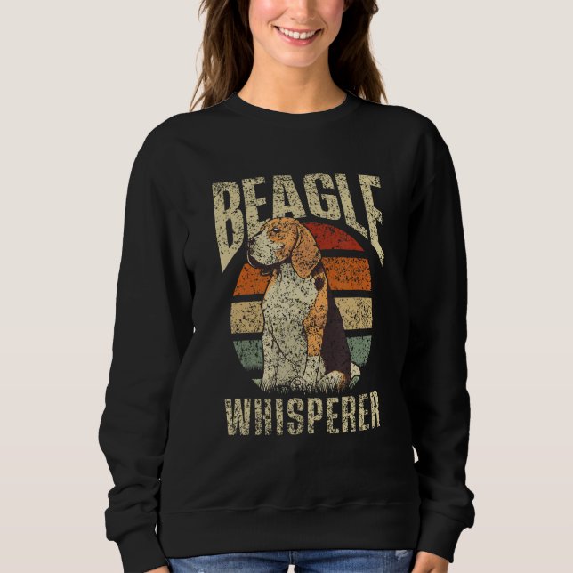 Sweatshirt Beagle Whisperer  Puppy Beagles Dog (Devant)
