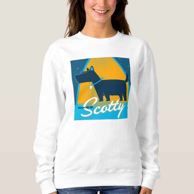 Sweatshirt Beam Me Up Scotty (Devant)