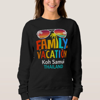 Sweatshirt Beaux ensembles assortis de l'île de Koh Samui pou