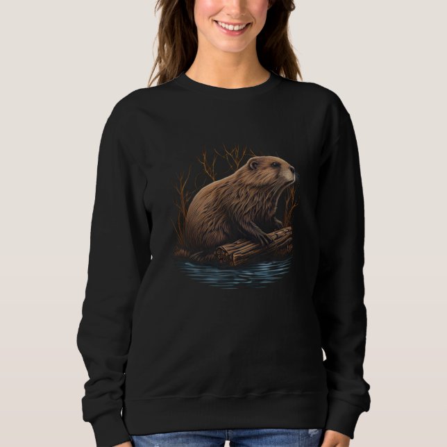 Sweatshirt Beaver  3 (Devant)