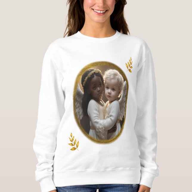 Sweatshirt Bébé Anges (Devant)