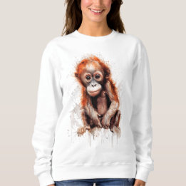 Sweatshirt Bebé Orangután