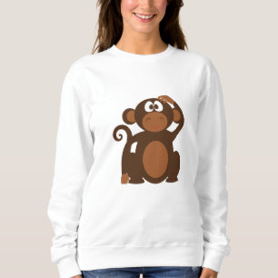 Sweatshirt Bébé singe