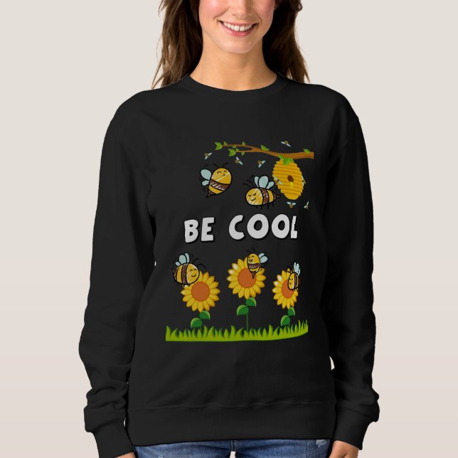 Sweatshirt Bee Cool Pollination & Hive  For Children & Toddle (Devant)