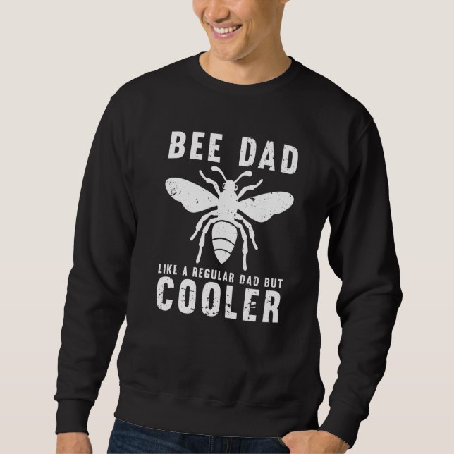 Sweatshirt Bee Dad Men Honey Bumble Bee Beekeeping   2 (Devant)