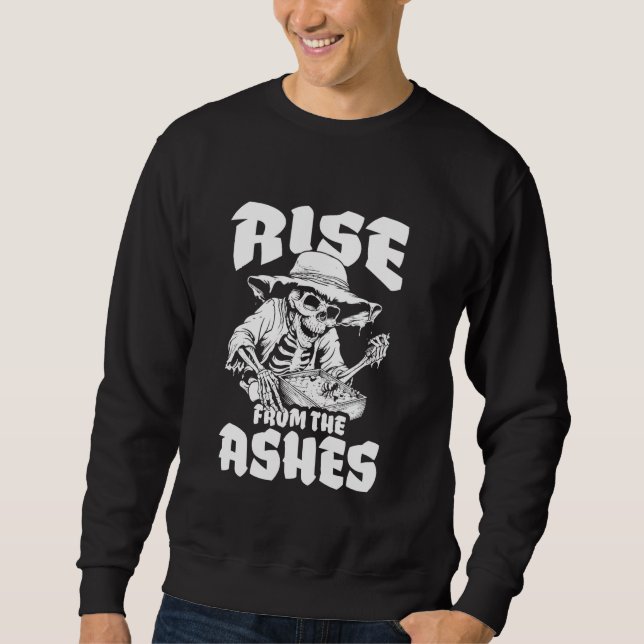 Sweatshirt Beekeeper Skeleton Bee - Honeycomb Honey Beekeeper (Devant)