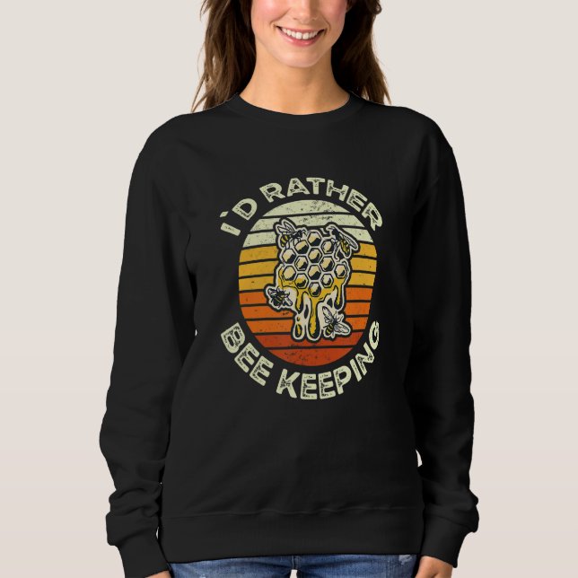 Sweatshirt Beekeeping Beekeeper Honey Bees 1 (Devant)