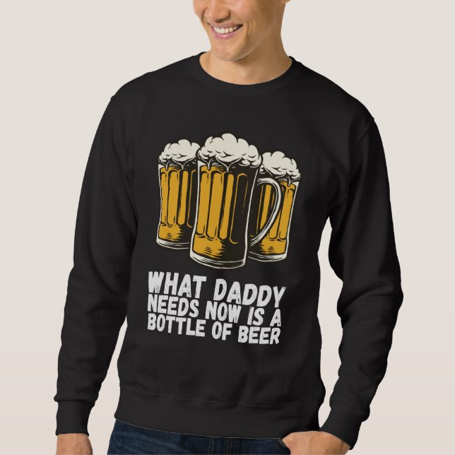 Sweatshirt Beers Alcohol Party  1 (Devant)