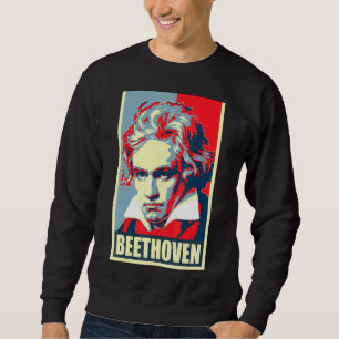 Sweatshirt Beethoven Propaganda Poster Pop Art
