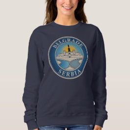 Sweatshirt Belgrade Serbia Eastern Europe