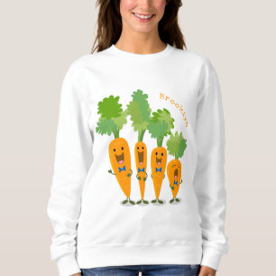 Sweatshirt Belle illustration du quatuor de carottes à carott