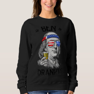 Sweatshirt Ben Drankin 4 juillet Benjamin Franklin Hommes Fem