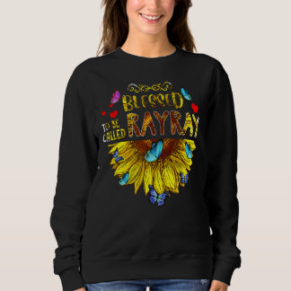 Sweatshirt Béni d'être appelé Rayray Sunflower Da de la mère