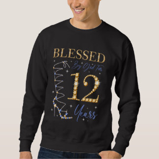 Sweatshirt Béni Par Dieu Pour 12 Ans 12e Anniversaire Partie