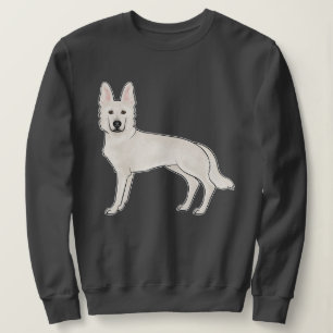 Sweatshirt Berger Suisse Blanc Berger Allemand Berger Cartoon