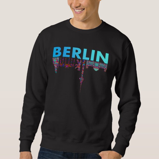 Sweatshirt Berlin  Berlin Bear  Souvenir I Love Berlin (Devant)