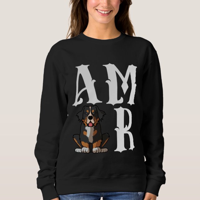 Sweatshirt Bermese Mountain Dog Love r (Devant)