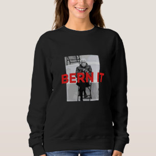 Sweatshirt Berne It Bernie Sanders Meme Mittens Président Ina