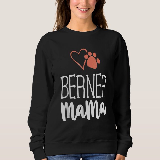 Sweatshirt Berner Mama Bernese Mountain Dog Maman (Devant)