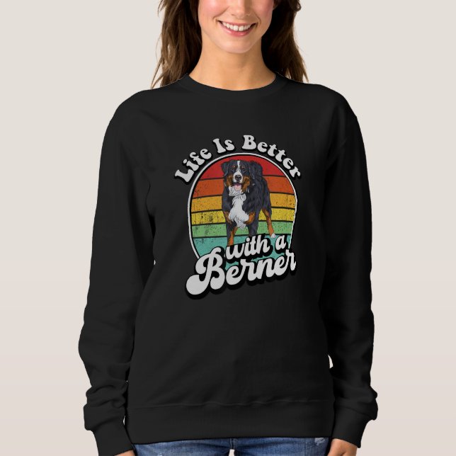 Sweatshirt Bernese Mountain Dog (Devant)