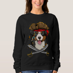 Sweatshirt Bernese Mountain Pirate Kids Chien Pirate Citrouil