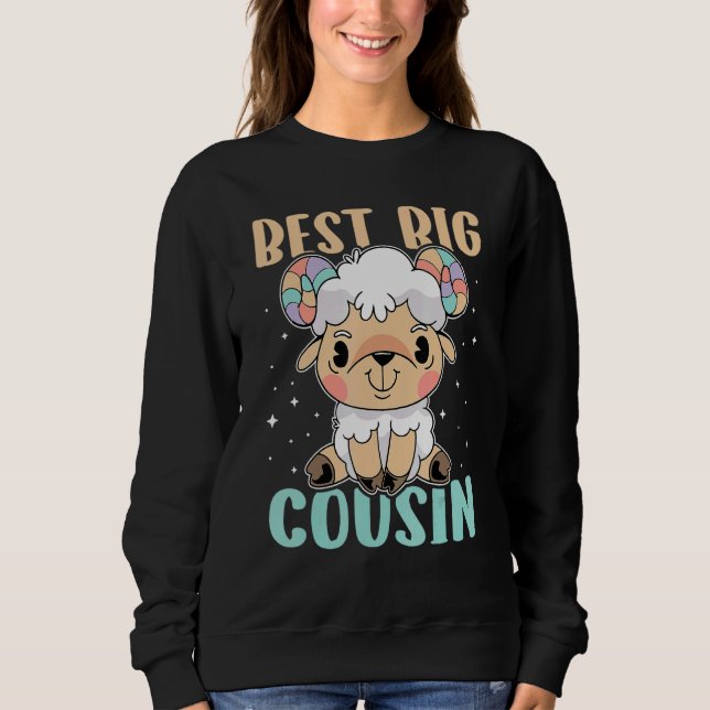Sweatshirt Best Big Cousin (Devant)